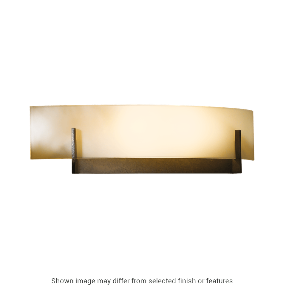 Axis Sconce - White - White Art Glass by Hubbardton Forge