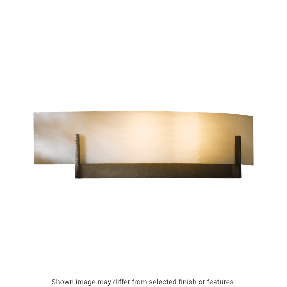Axis Sconce - White - White Art Glass by Hubbardton Forge