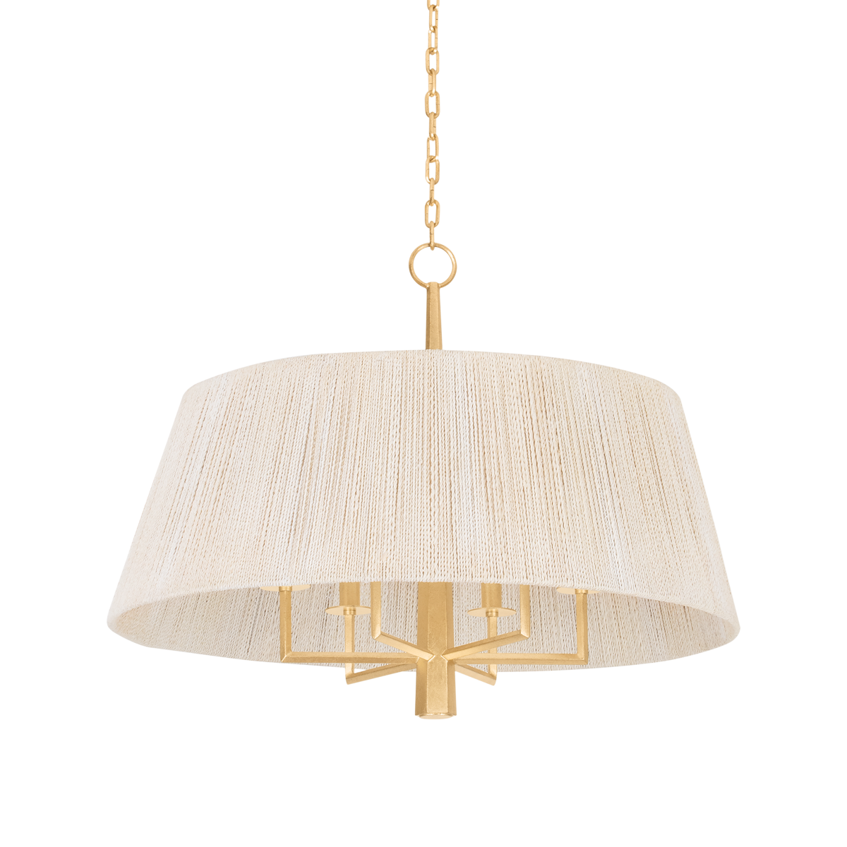 Azar Pendant - 6-Light - Vintage Gold Leaf - Troy Lighting F1430-VGL