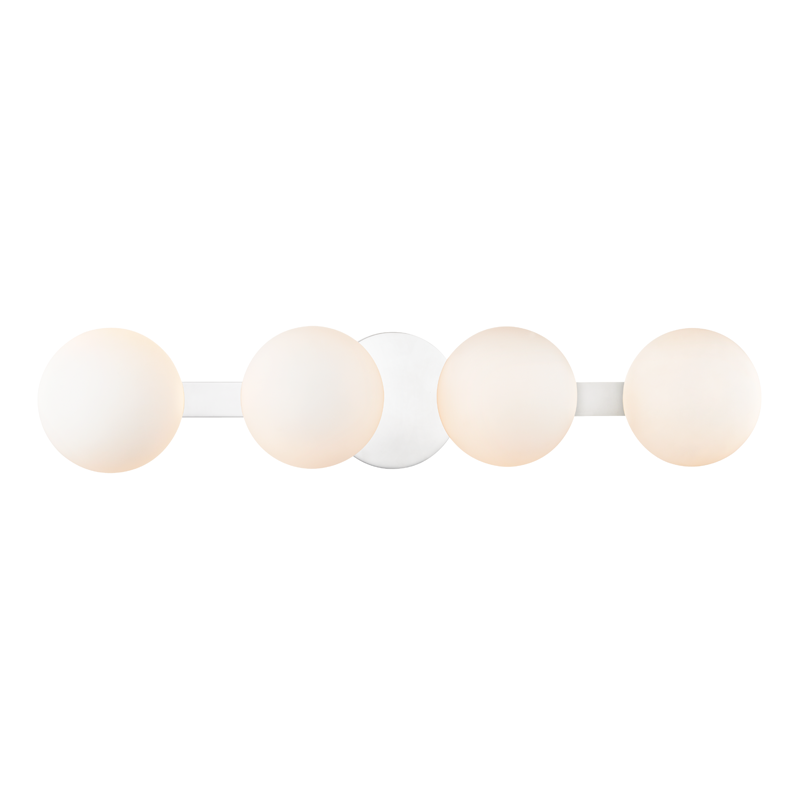 Baird Vanity Light - 4-Light - Polished Chrome by Hudson Valley Lighting