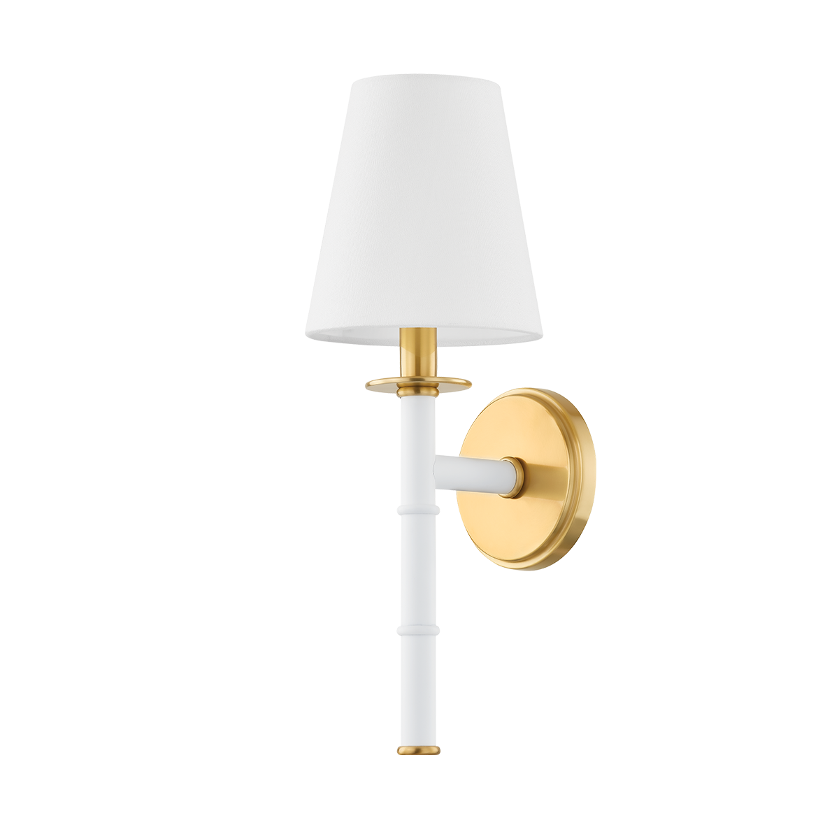 Banyan Wall Sconce - 1-Light - Aged Brass - Mitzi H759101-AGB/SWH