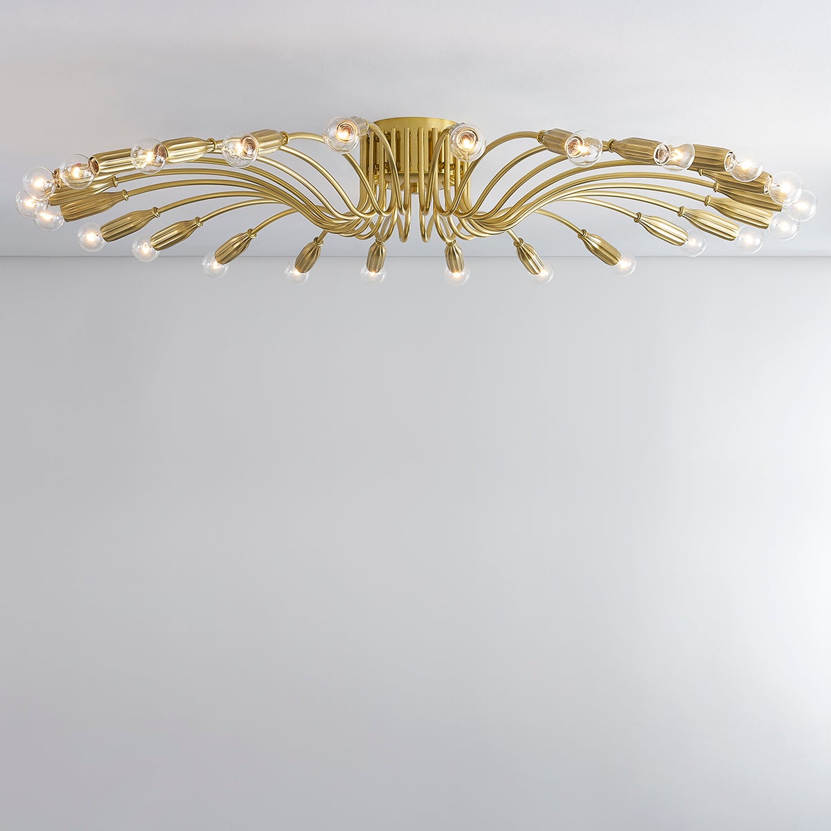 Barney 24-Light Semi-Flush by Hudson Valley Lighting