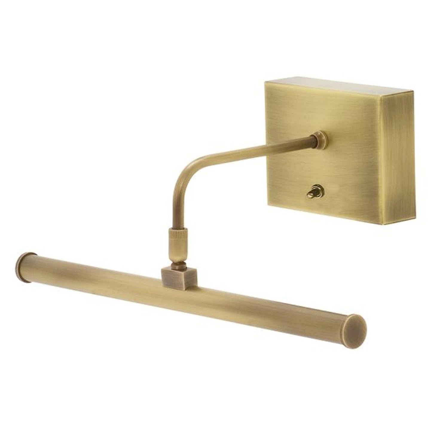 Battery Operated Slim-Line LED Picture Light - BSLED12-71 - Antique Brass by House of Troy