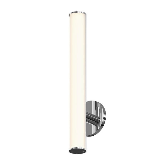 Bauhaus Columns 18" LED Bath Bar - Polished Chrome by SONNEMAN
