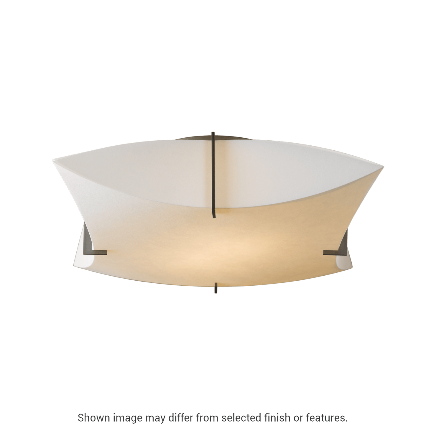 Bento Semi-Flush Mount - Ink by Hubbardton Forge