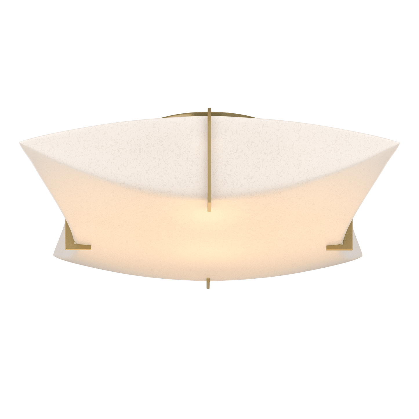 Bento Semi-Flush Mount - Modern Brass by Hubbardton Forge