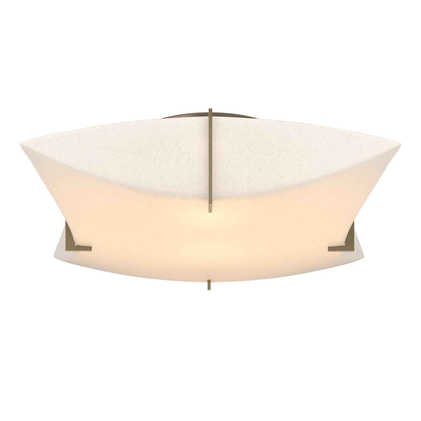 Bento Semi-Flush Mount - Soft Gold by Hubbardton Forge