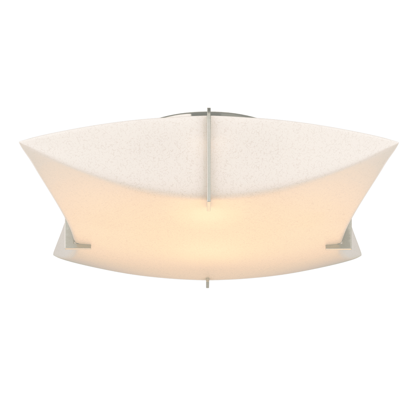 Bento Semi-Flush Mount - Sterling by Hubbardton Forge