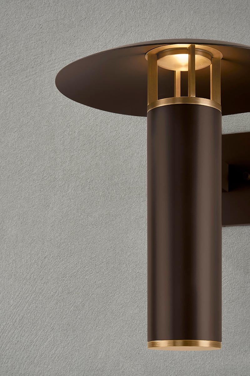 Birk Large Exterior Wall Sconce by Troy Lighting