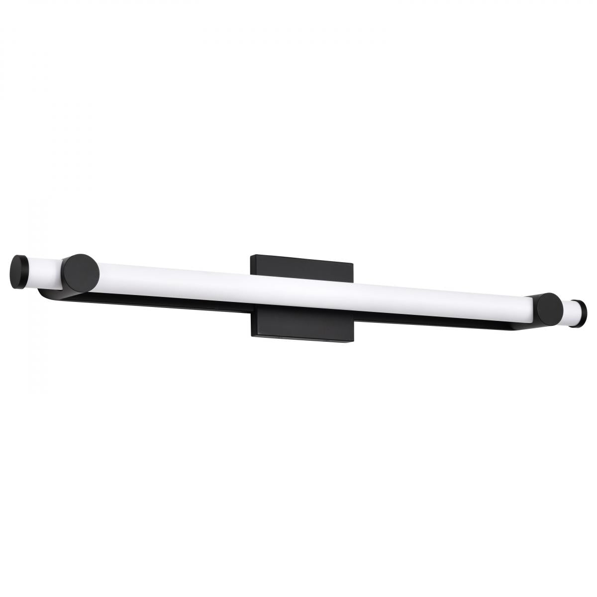 Bowman - 36 Inch LED Vanity - Matte Black - Acrylic Lens - Satco 62-2203