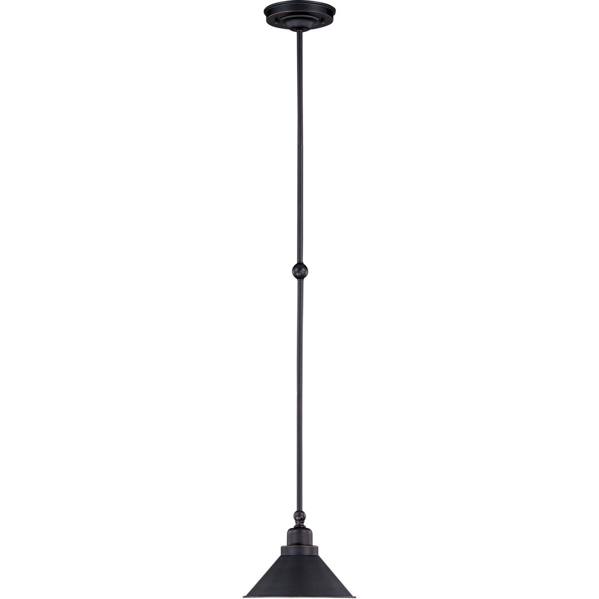 Bridgeview - 1 Light Mini Pendant - Mission Dust Bronze Finish
