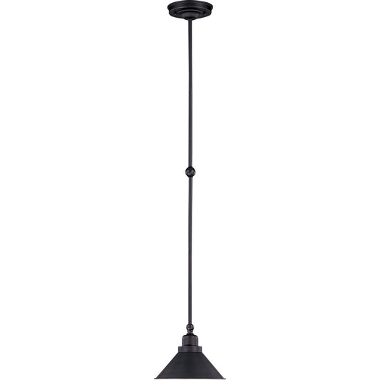 Bridgeview - 1 Light Mini Pendant - Mission Dust Bronze Finish
