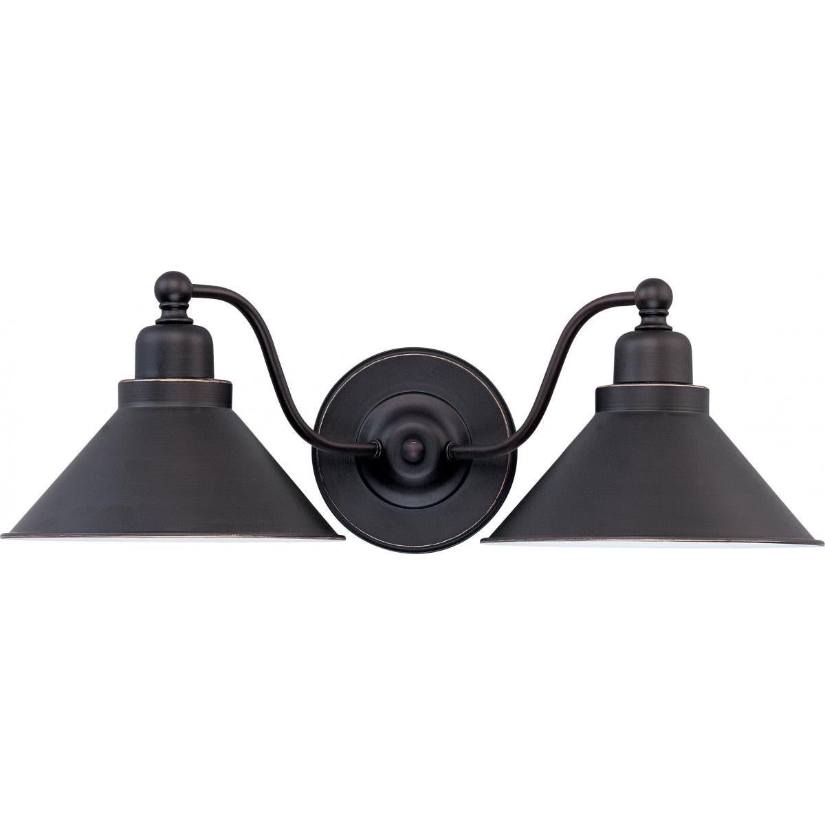 Bridgeview - 2 Light Wall Sconce - Mission Dust Bronze Finish