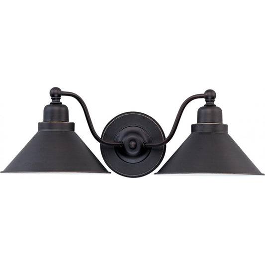 Bridgeview - 2 Light Wall Sconce - Mission Dust Bronze Finish