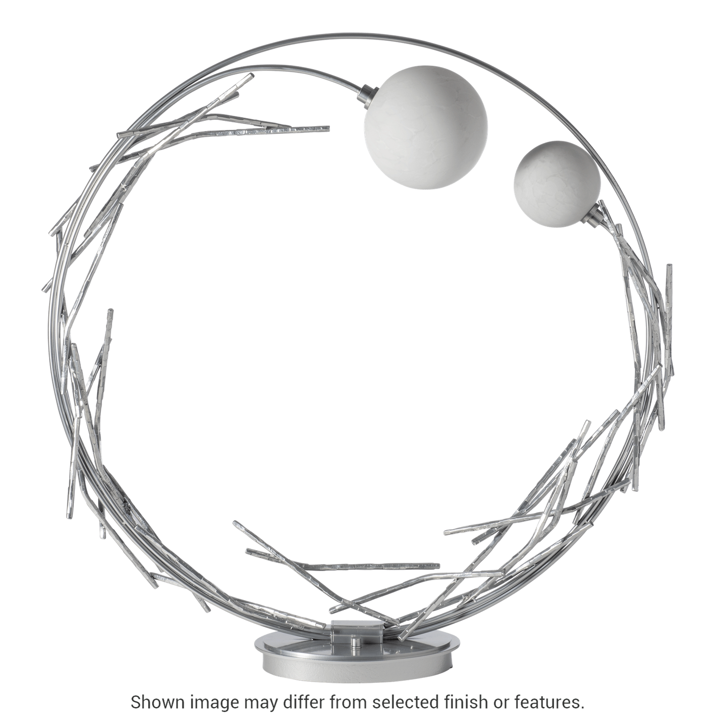Brindille Ring Lamp - White by Hubbardton Forge
