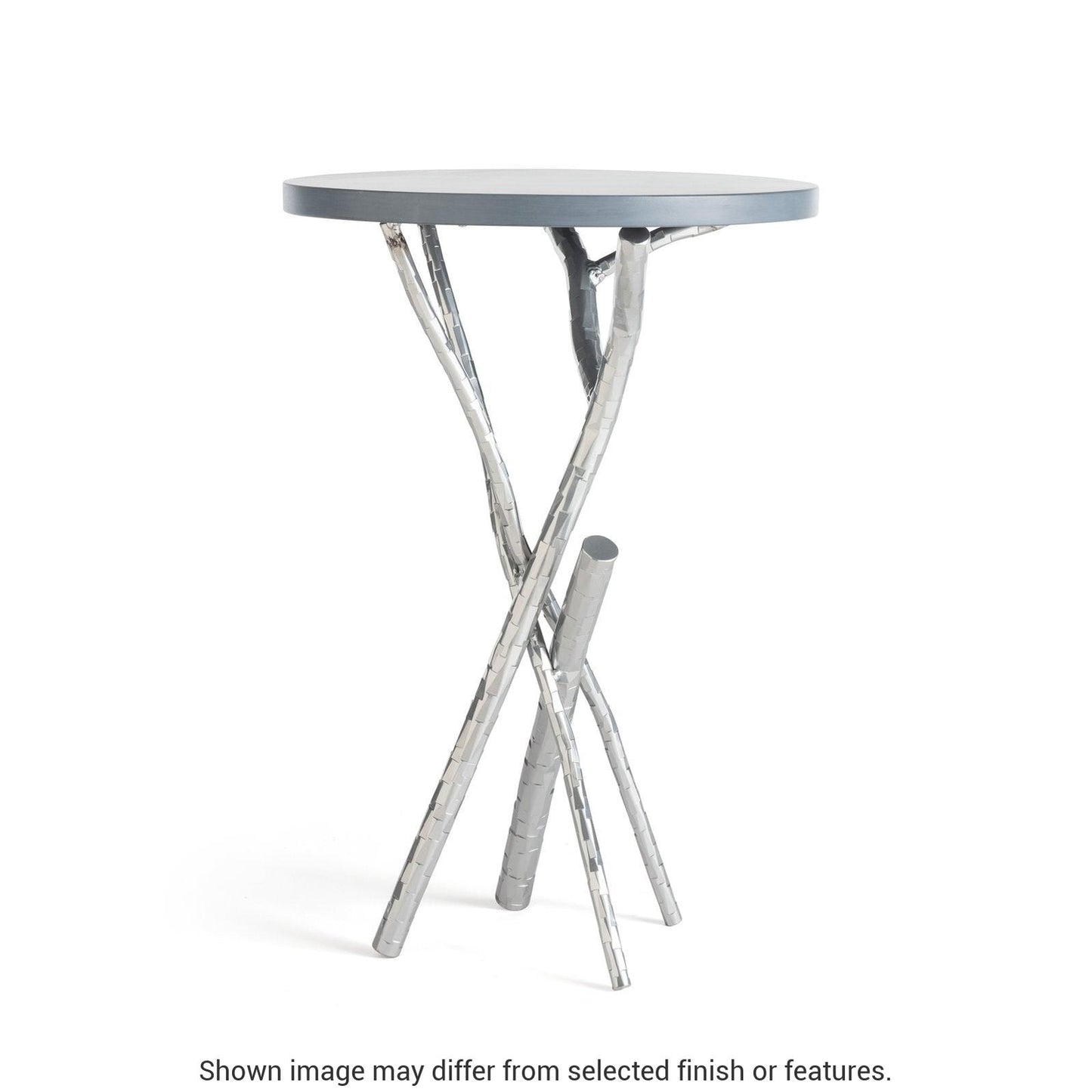 Brindille Wood Top Accent Table - White - Maple Natural Accent by Hubbardton Forge