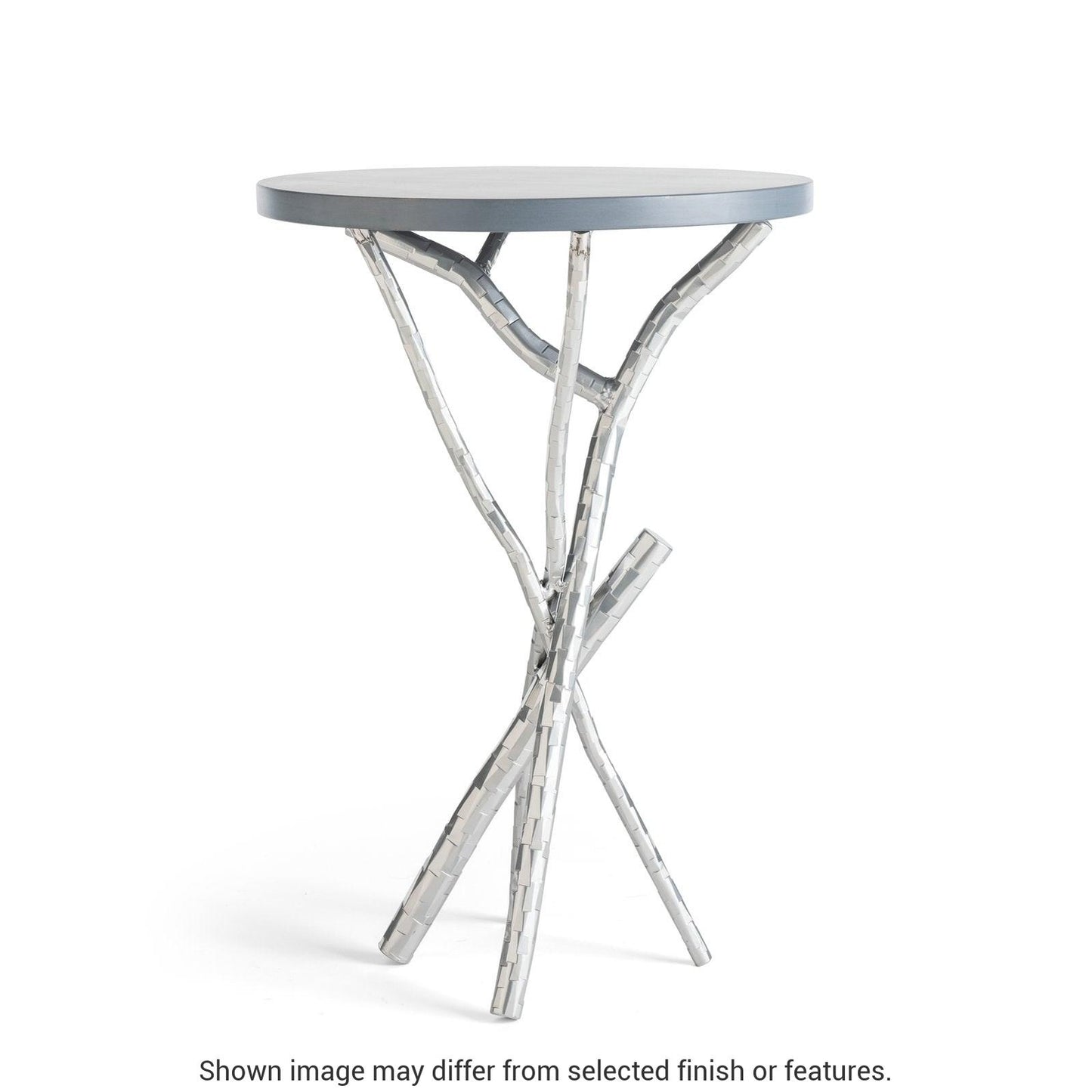 Brindille Wood Top Accent Table - White - Maple Natural Accent by Hubbardton Forge