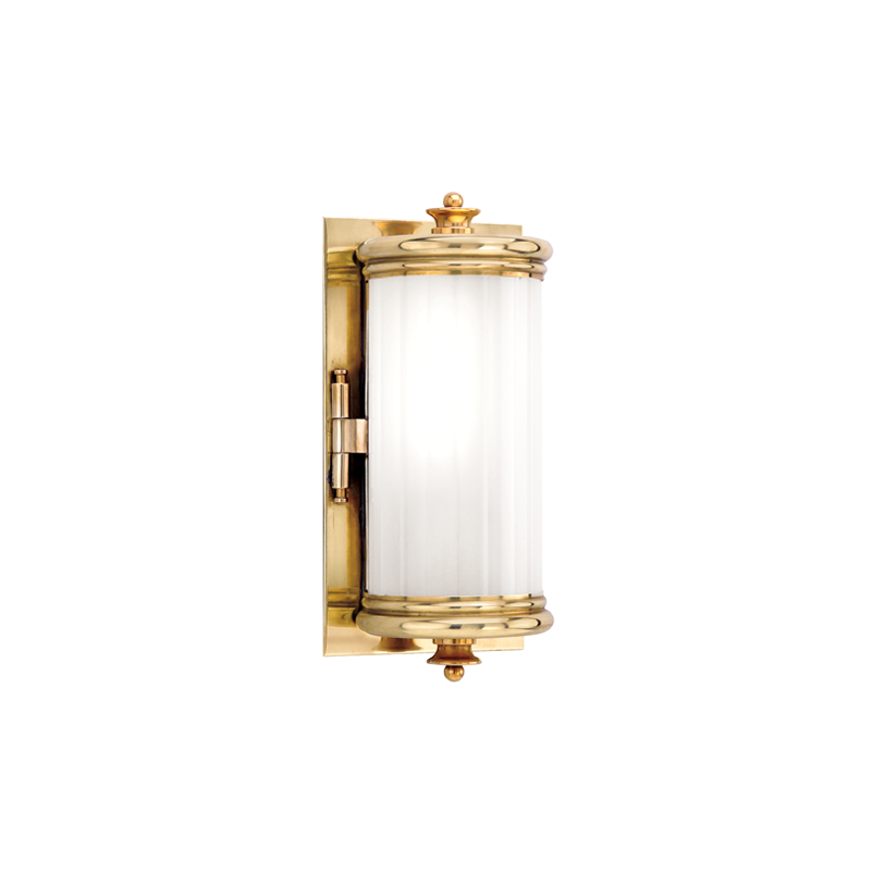 Bristol Wall Sconce - Aged Brass by Hudson Valley Lighting