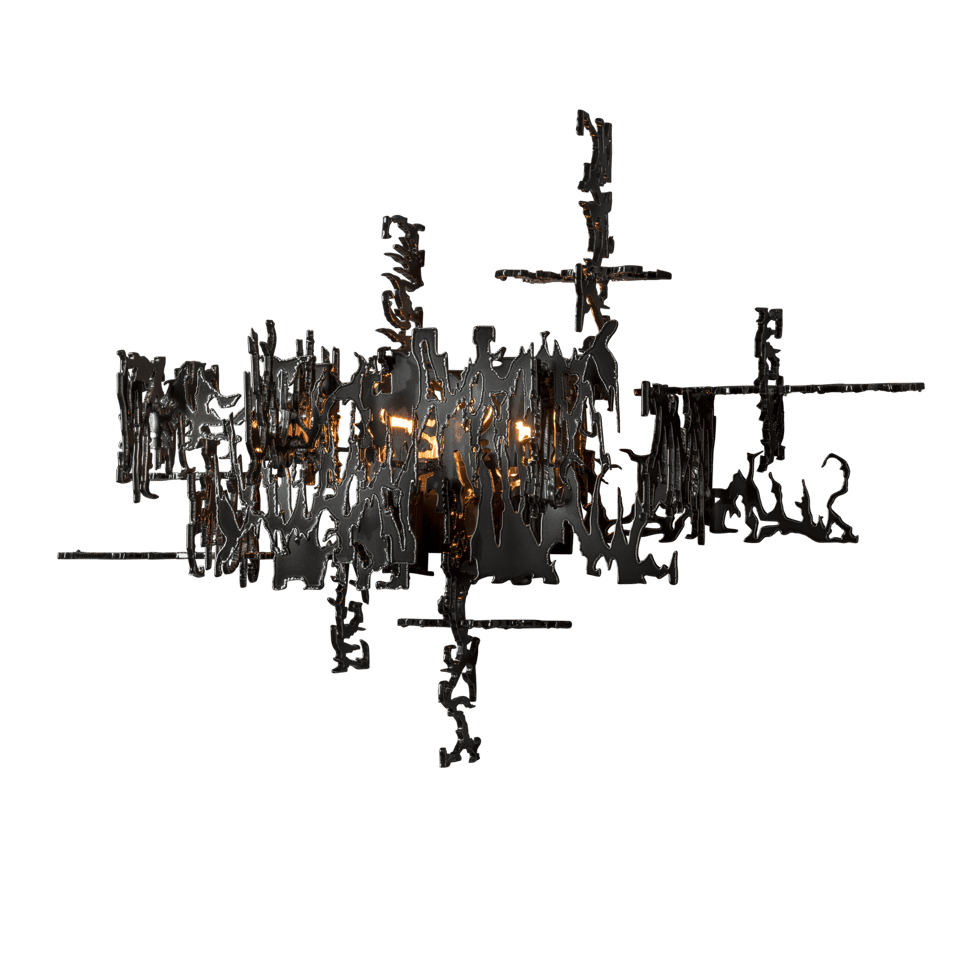 Brutus Sconce - Ink by Hubbardton Forge
