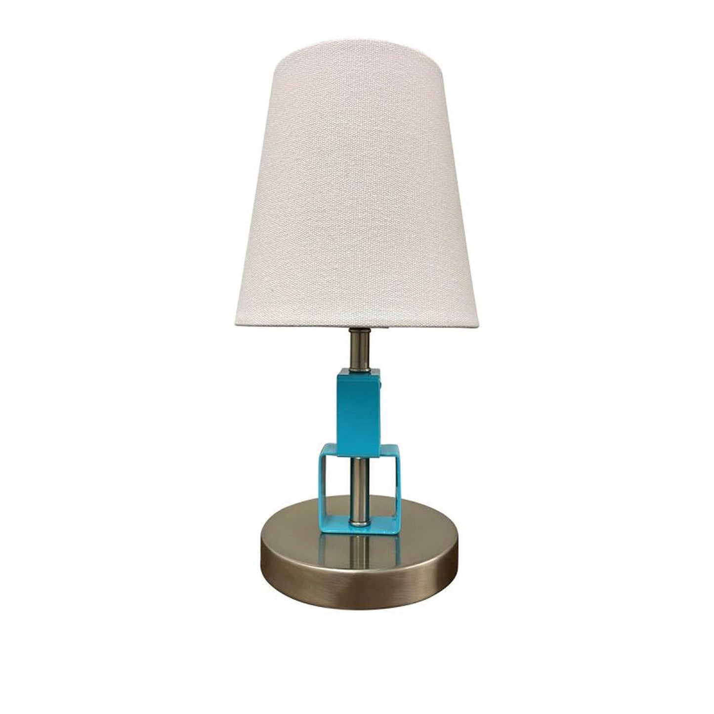 Bryson Table - B208-SN/AZ - Satin Nickel/Azure by House of Troy
