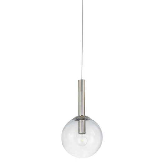 Bubbles 12" Single Pendant - Polished Nickel by SONNEMAN
