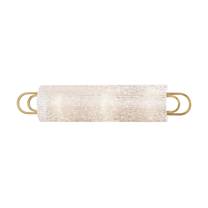 Buckley Vanity Light - 3-Light - Aged Brass by Hudson Valley Lighting