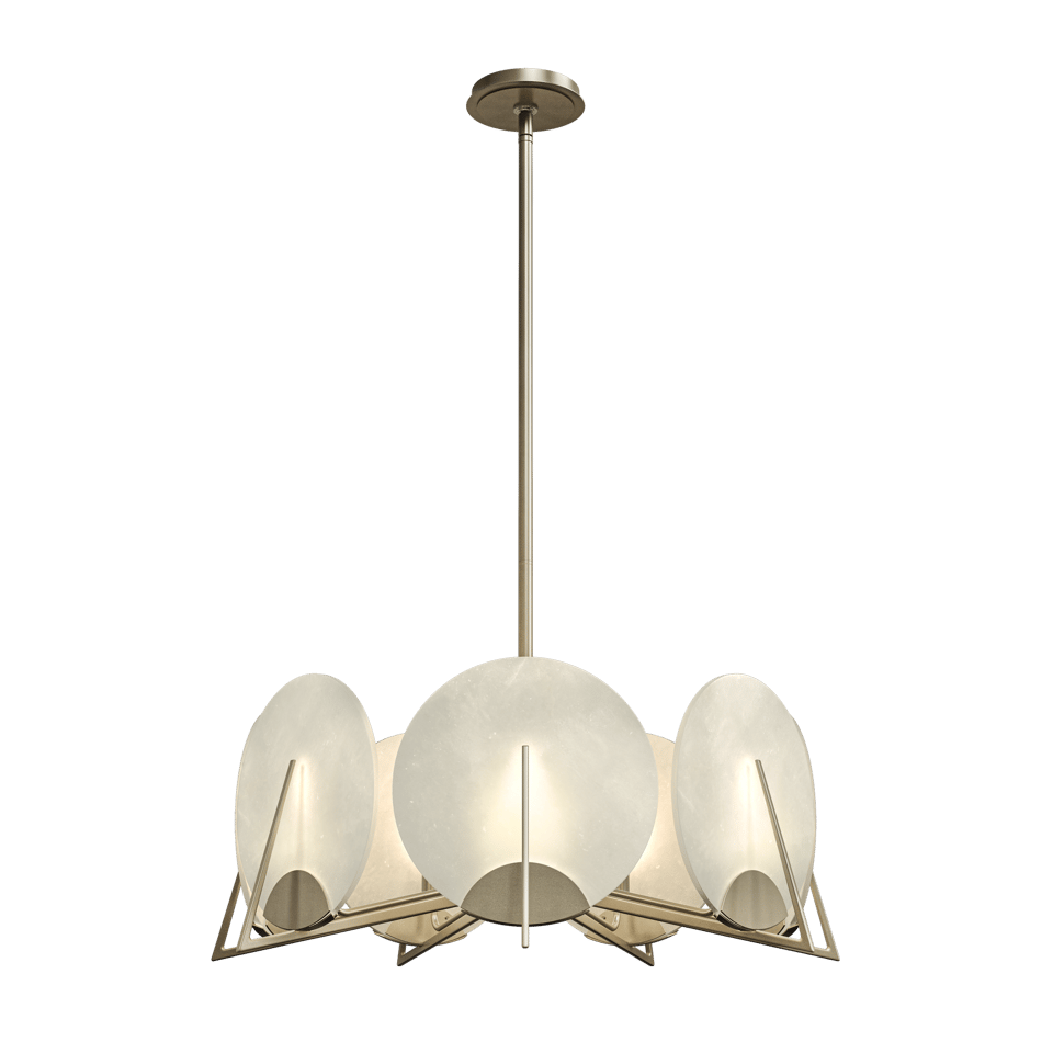 Callisto 7-Light Pendant - Soft Gold by Hubbardton Forge