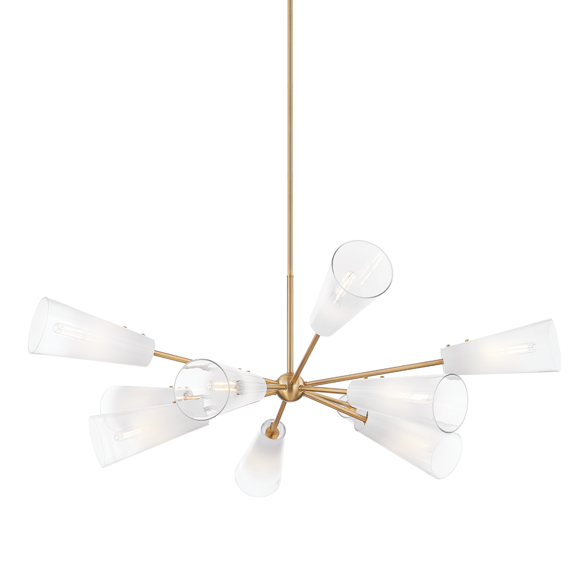 Camarillo Chandelier - 10-Light - Patina Brass - Troy Lighting F1660-PBR