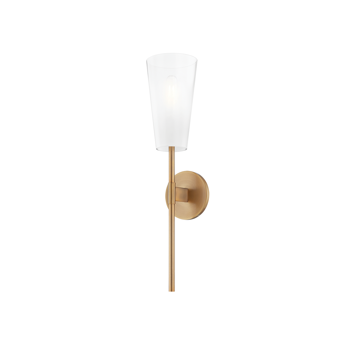Camarillo Wall Sconce - 1-Light - Patina Brass - Troy Lighting B1626-PBR