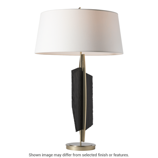 Cambrian Table Lamp - White by Hubbardton Forge