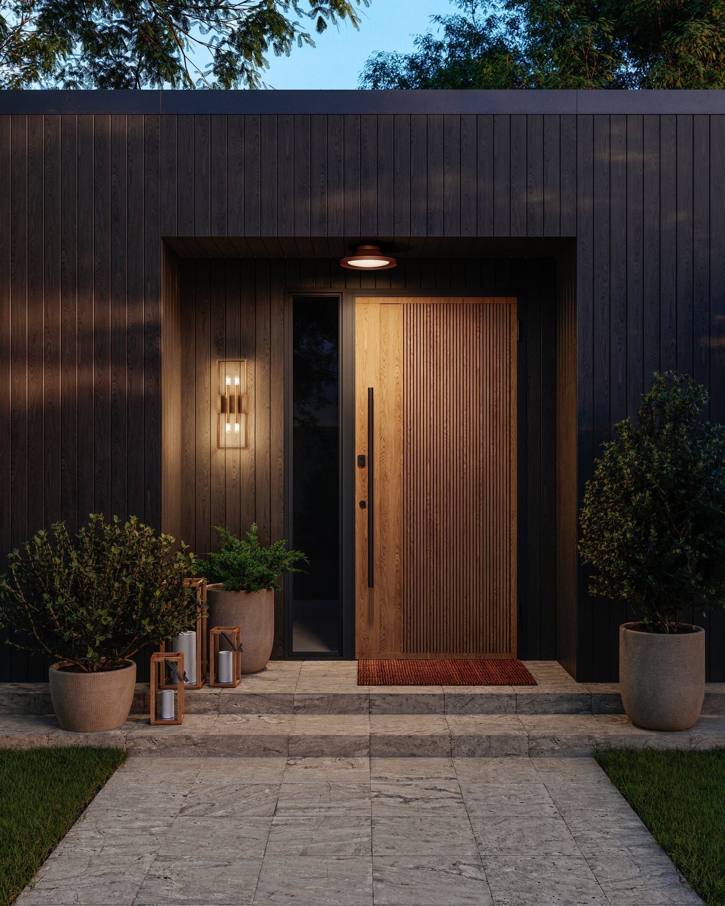 Cannes Outdoor Ceiling Light by Troy Lighting