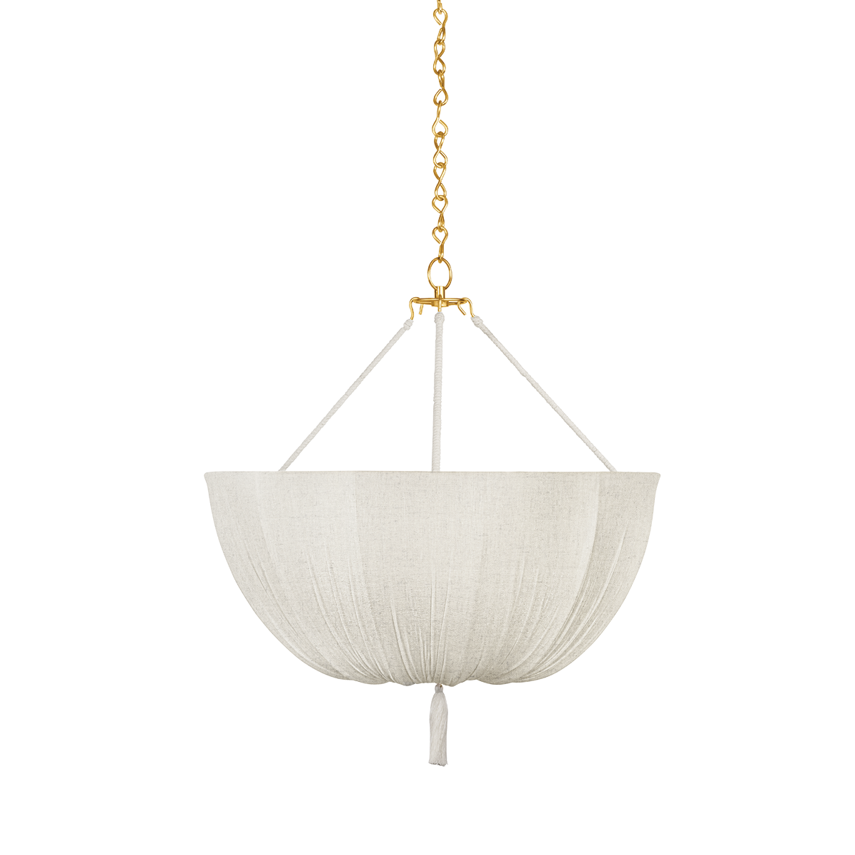 Carolina Large Pendant - Aged Brass by Hudson Valley Lighting