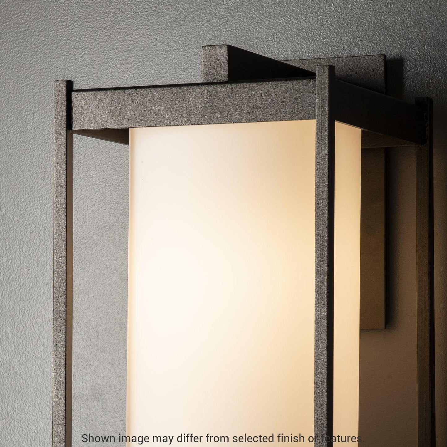 Cela Large Outdoor Sconce - White - Clear Glass by Hubbardton Forge