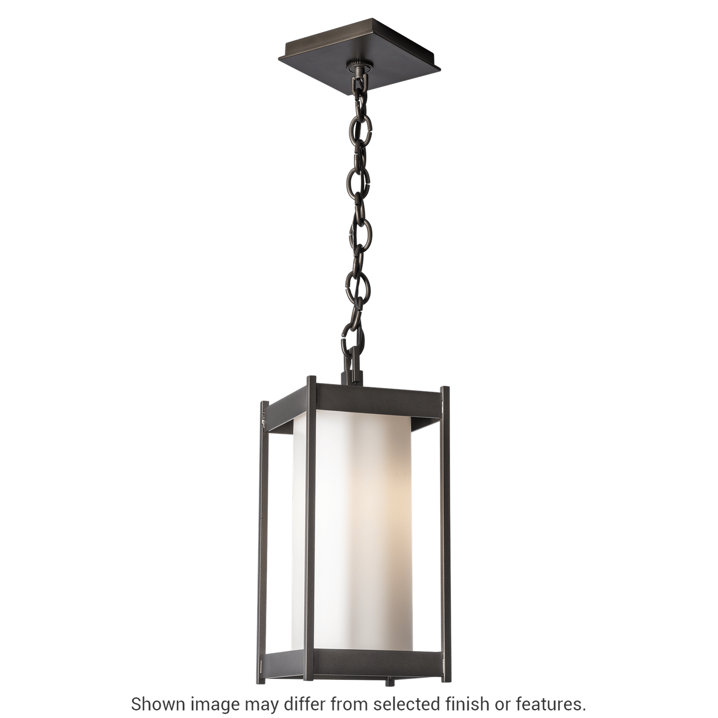 Cela Medium Outdoor Lantern - White - Opal Glass by Hubbardton Forge