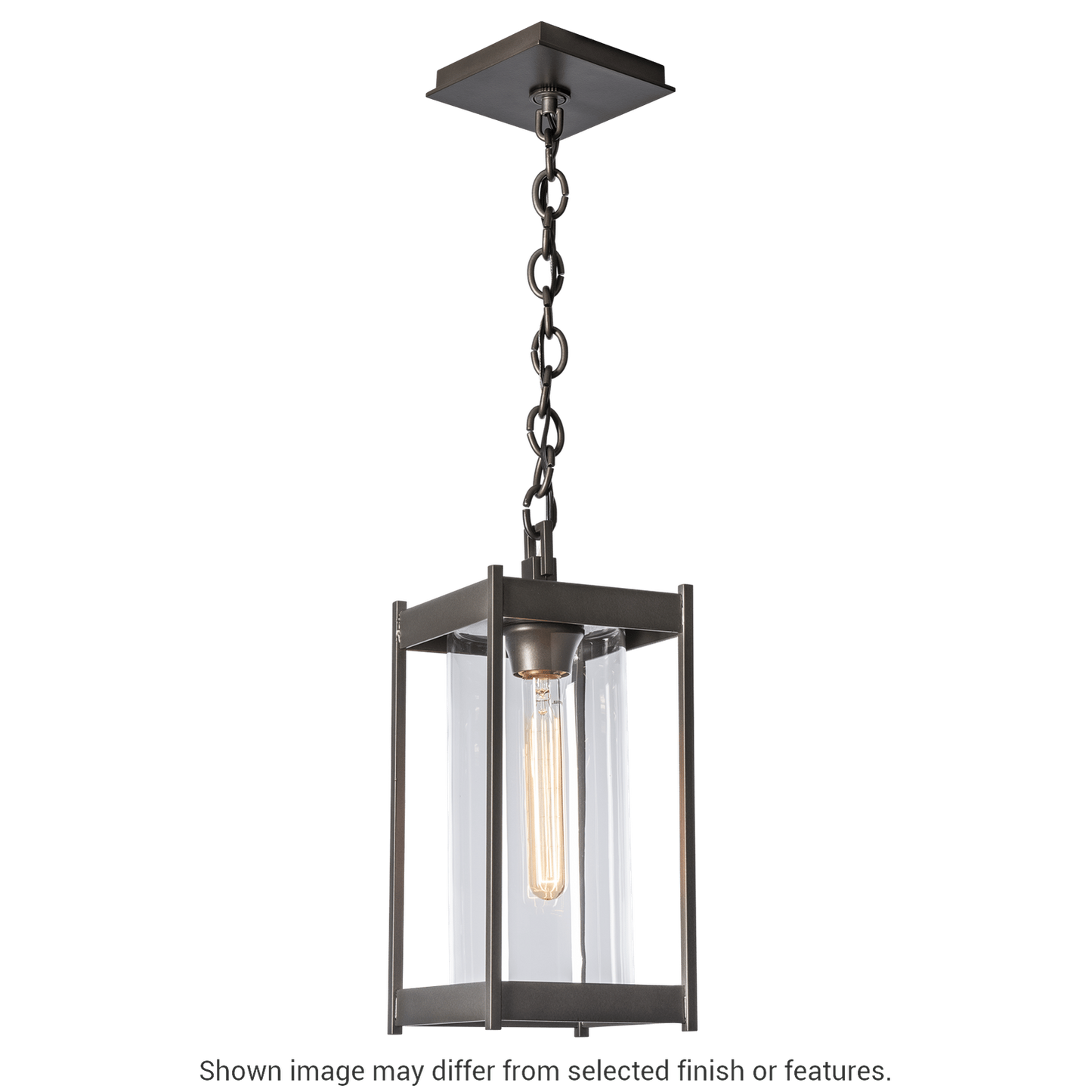 Cela Medium Outdoor Lantern - White - Opal Glass by Hubbardton Forge