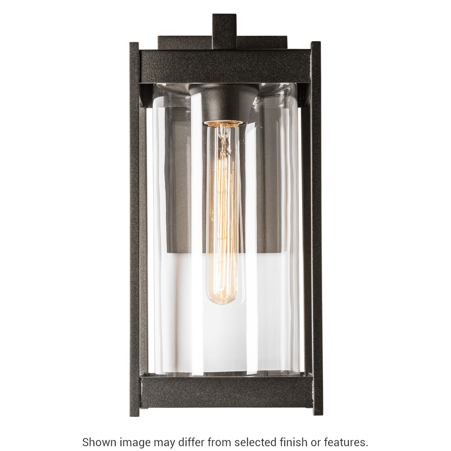 Cela Medium Outdoor Sconce - White - Opal Glass by Hubbardton Forge
