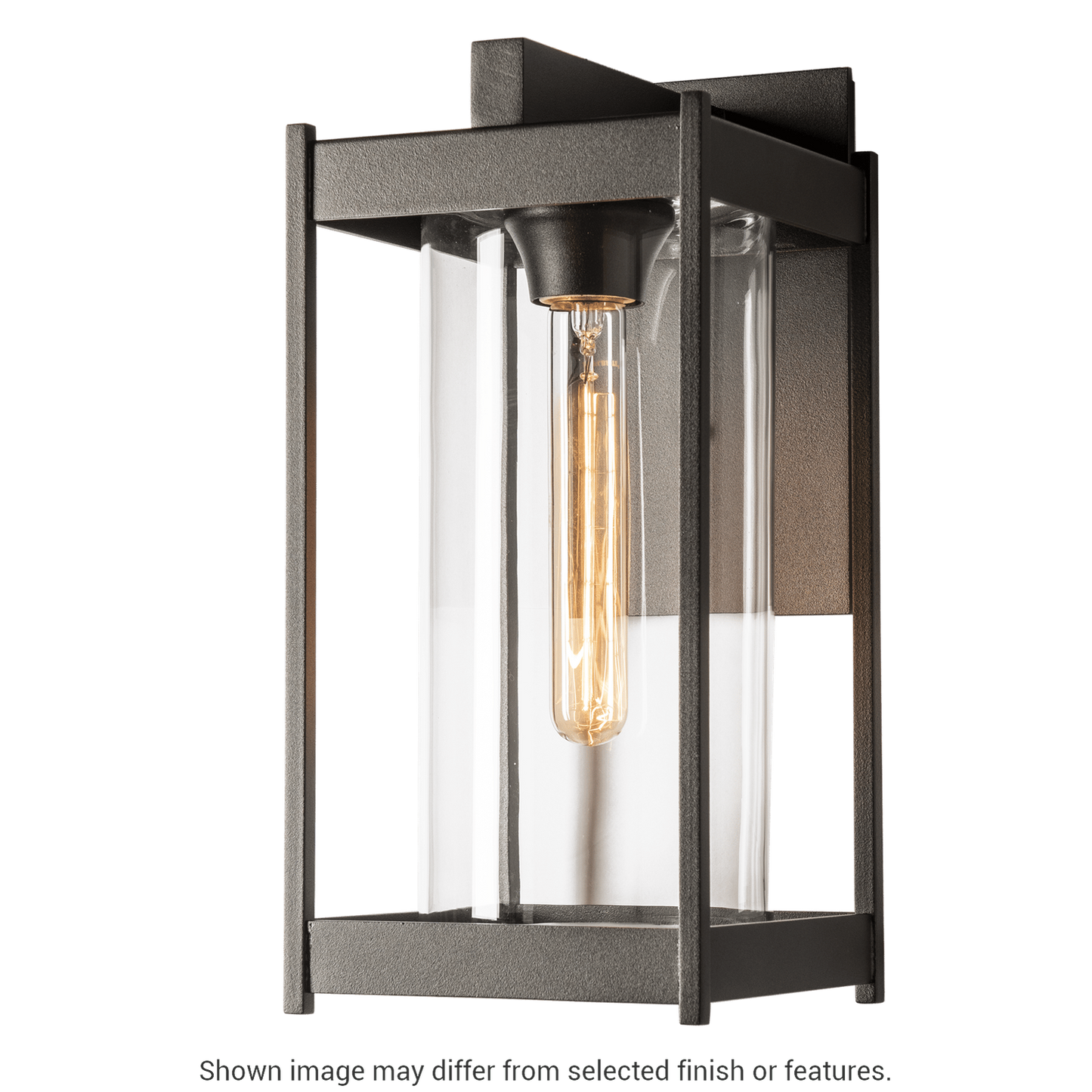 Cela Medium Outdoor Sconce - White - Opal Glass by Hubbardton Forge