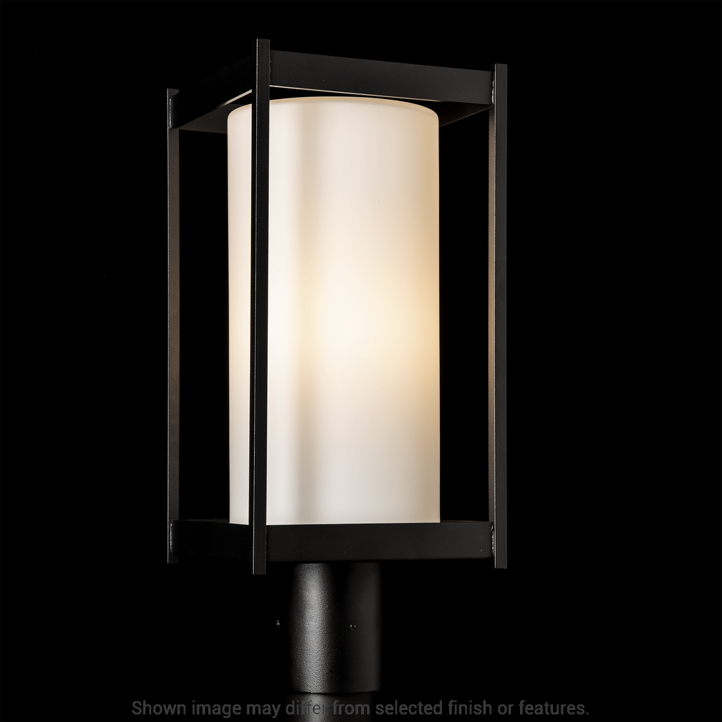 Cela Outdoor Post Light - White - Opal Glass by Hubbardton Forge