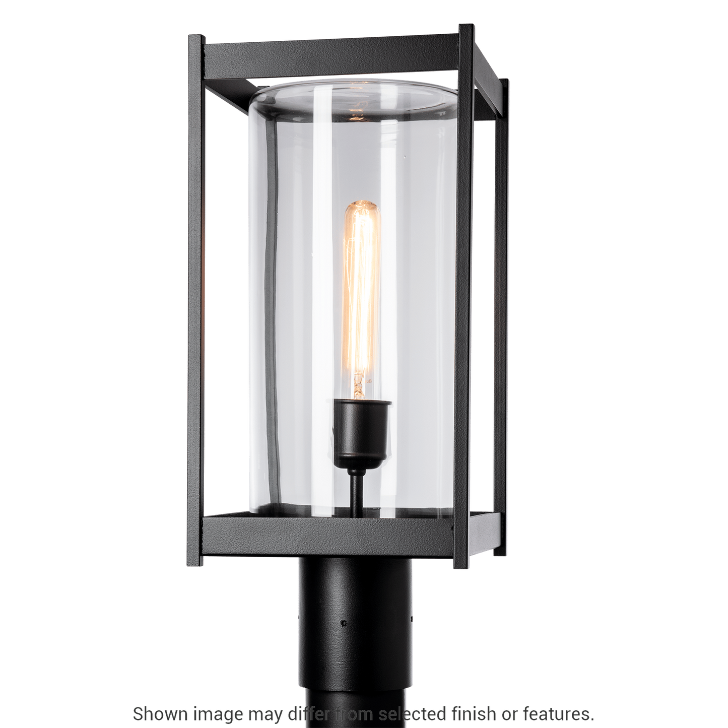 Cela Outdoor Post Light - White - Opal Glass by Hubbardton Forge