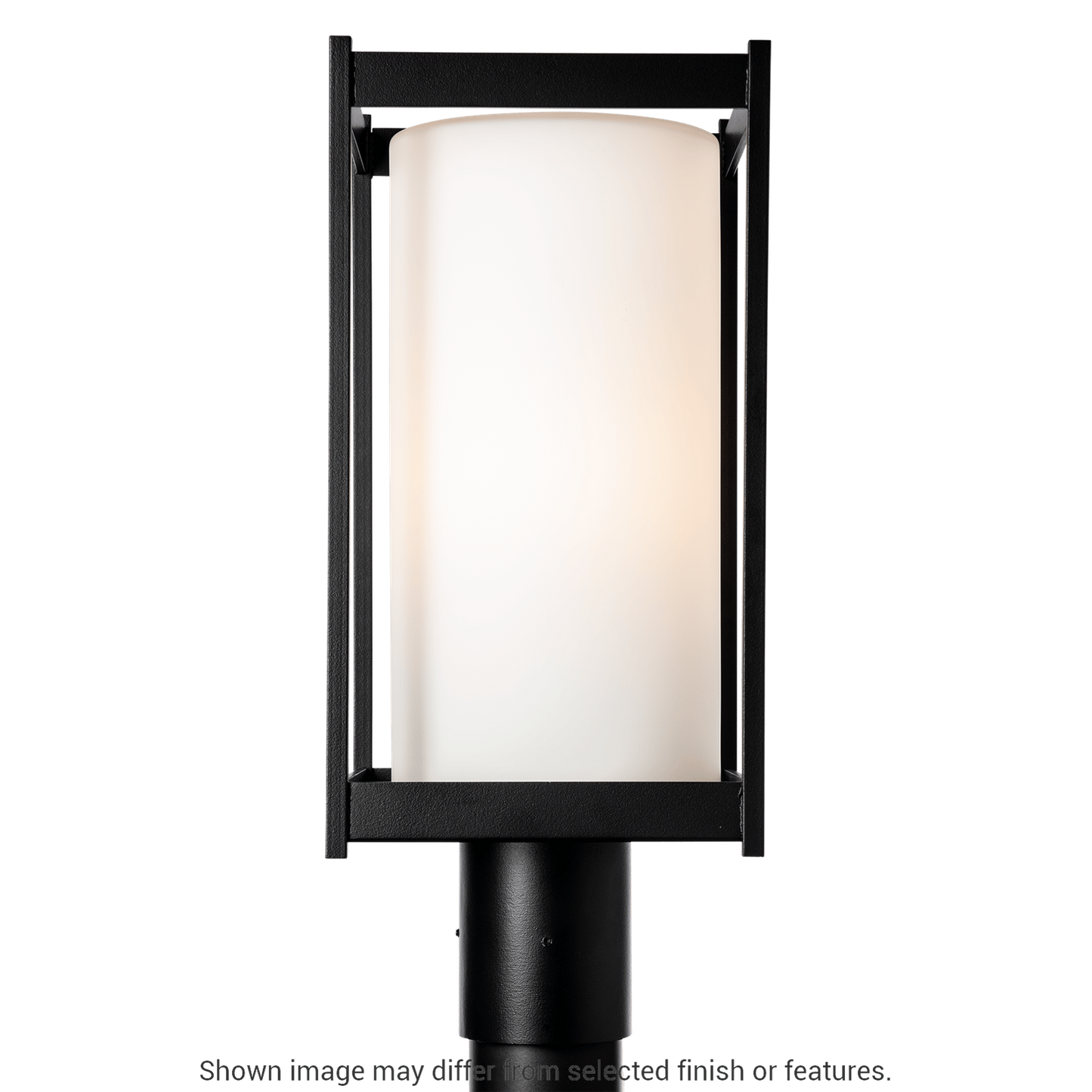 Cela Outdoor Post Light - White - Opal Glass by Hubbardton Forge