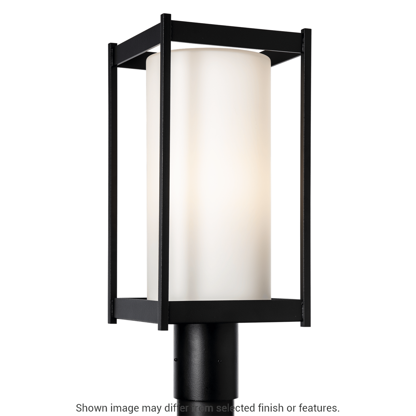 Cela Outdoor Post Light - White - Opal Glass by Hubbardton Forge