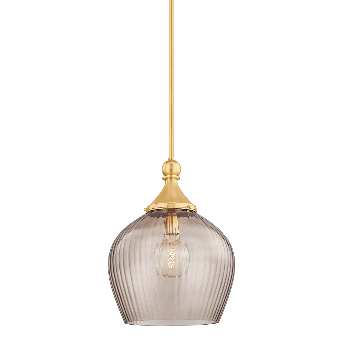 Chatton Large Pendant - Aged Brass by Hudson Valley Lighting