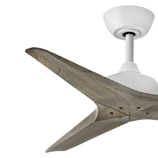 Chisel 44" Smart Fan - Matte White by Hinkley Lighting