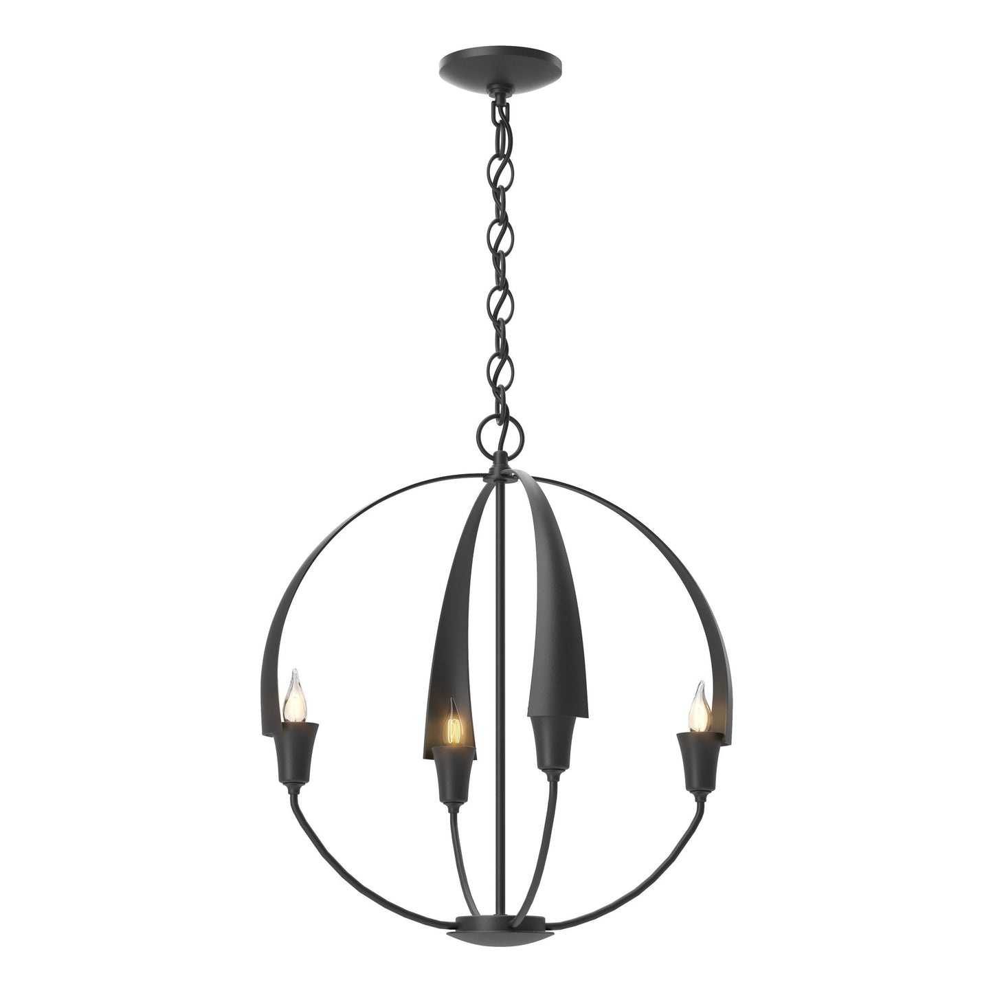 Cirque Small Chandelier - Black by Hubbardton Forge