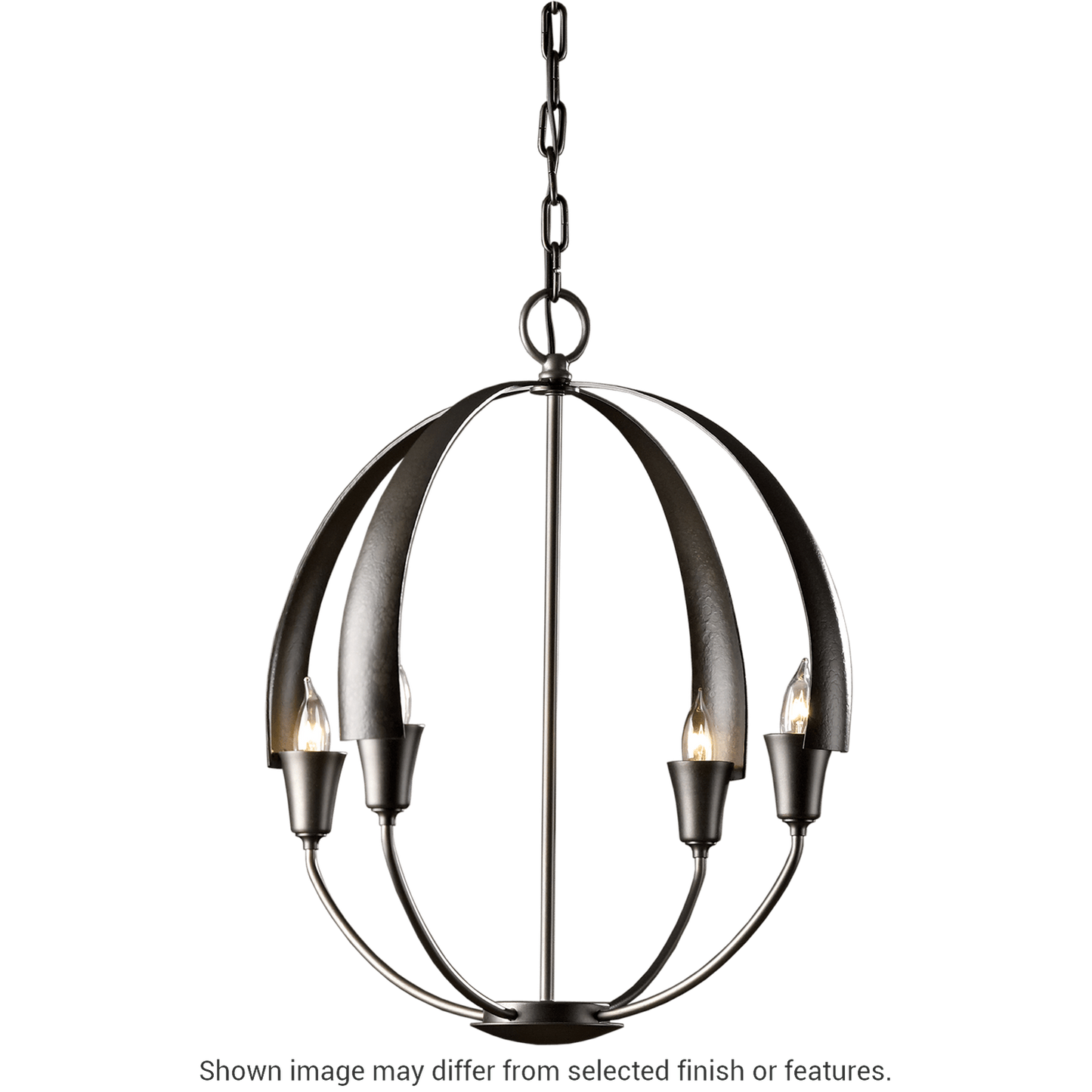 Cirque Small Chandelier - White by Hubbardton Forge