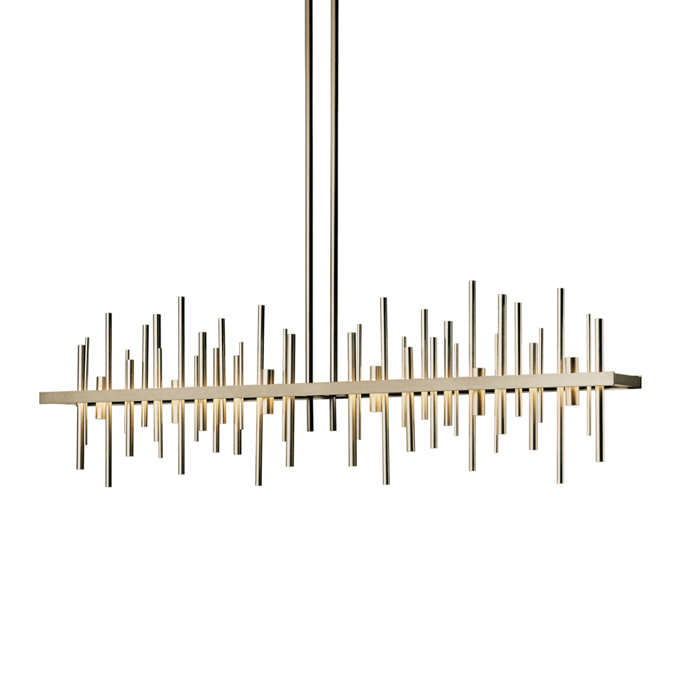 Cityscape Large LED Pendant - Soft Gold - Soft Gold Accent by Hubbardton Forge