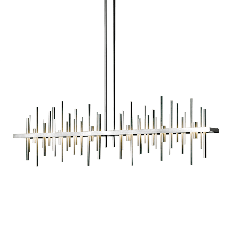 Cityscape Large LED Pendant - Sterling - Sterling Accent by Hubbardton Forge
