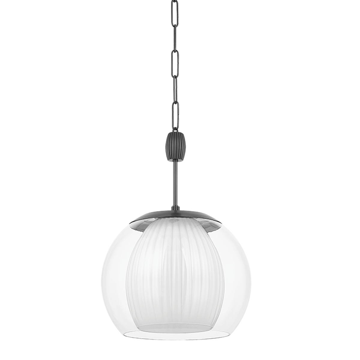 Clementon Large Pendant - Distressed Bronze by Hudson Valley Lighting