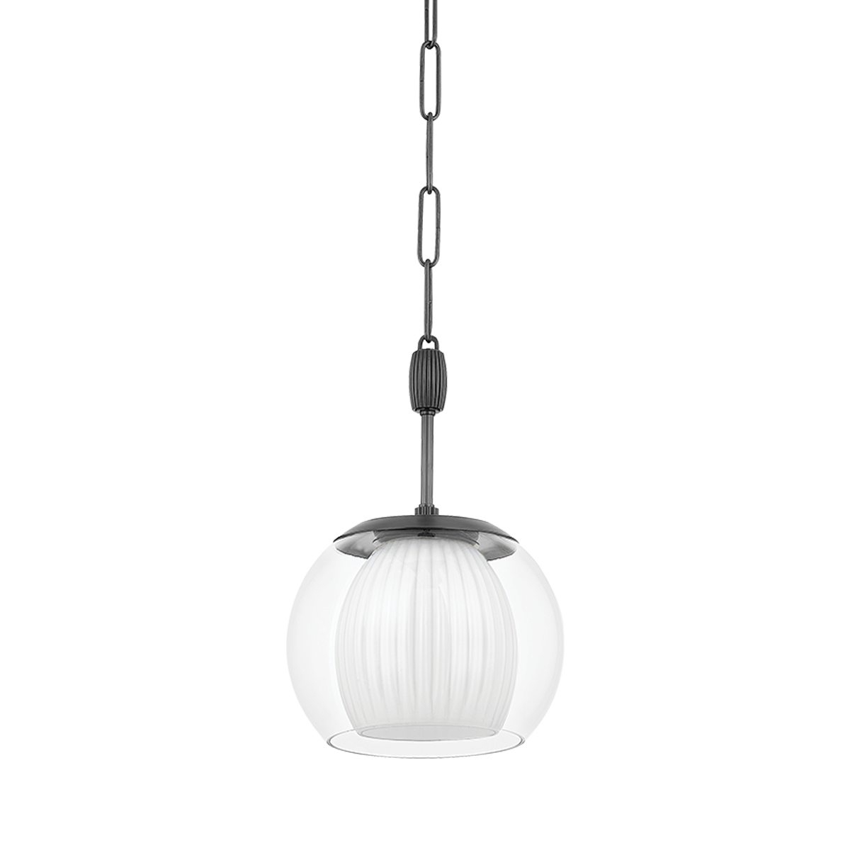 Clementon Pendant - Distressed Bronze by Hudson Valley Lighting
