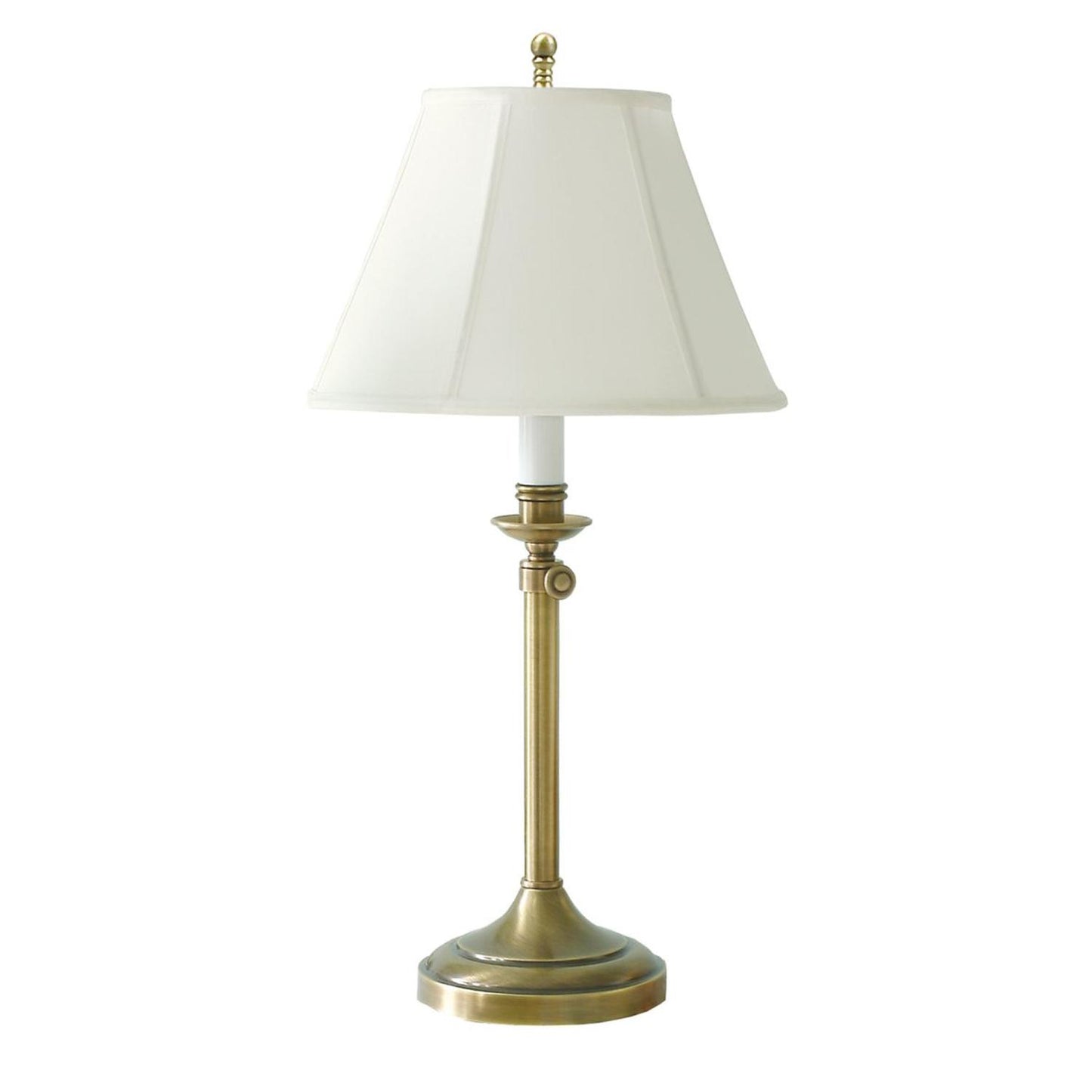 Club Adjustable Table Lamp - CL250-AB - Antique Brass by House of Troy